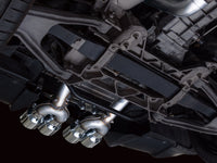 AWE Tuning C6 Chevrolet Corvette Z06/ZR1 Track Edition Axle-Back Exhaust w/ Chrome Silver Tips