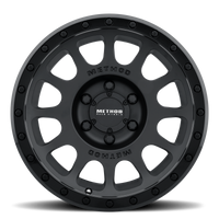 Method Wheels MR305 NV 18x9 +18mm Offset 6x135 94mm CB Matte Black - Gloss Black Lip