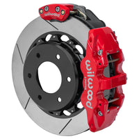 Wilwood kit rear EPB AERO4 C10/K10 1963-87/K5 blazer 1969-91 6 lug 2.46 14.00 GT red