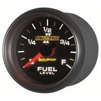 Autometer Ultra-Lite II 2-1/16in 0-280 Ohm Programmable Fuel Level Gauge