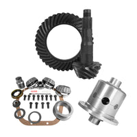 Yukon Gear 10.5in Ford 4.56 Rear Ring & Pinion Install Kit 35 Spline Positraction