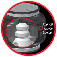 Air Lift Replacement Air Spring - LoadLifter 5000 Ultimate Bellows Type w/ internal Jounce Bumper