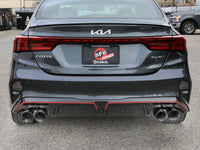 aFe 22-24 Kia Forte GT 1.6L 3in-2.5in 304 Stainless Steel Axle-Back Exhaust w/ Polished Tips