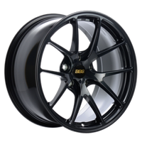 BBS RI-A 18x10.5 / 5x120 ET25 82mm PFS Ring/Clip Required - Metallic Black Subtle Blue Flake
