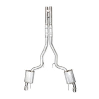 Stainless Works 2024 Mustang GT Catback Dual Tips Legend Sound H-Pipe Factory Connect Exhaust
