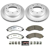 Power Stop 21-23 Chevrolet Express 2500 Front Z36 Coated Truck & Tow Brake Kit