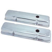 Spectre SB Chevy Short Valve Cover Set - Chrome