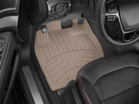 WeatherTech 14-20 Acura MDX 1st Row Front FloorLiner HP - Tan