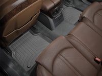 WeatherTech 11-18 Audi A8/S8 Rear FloorLiner - Black