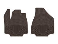 WeatherTech 21-26 Chrysler Pacifica/21-25 Pacifica Hybrid Front All Weather Floor Mats - Cocoa