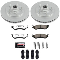 Power Stop 00-02 Ford Expedition Front Z36 Coated Truck & Tow Brake Kit