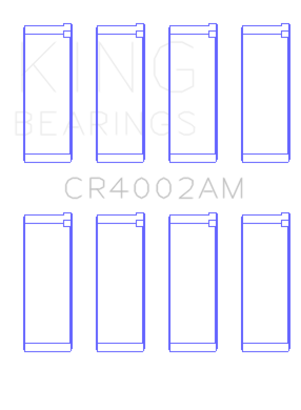 King Ford/Kia/Mazda DOHC 16 Valve/SOHC 16 Valve/SOHC 8 Valve (Size +0.75) Rod Bearing Set