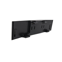 BLOX Racing 290mm Convex Mirror Black Frame No Tint