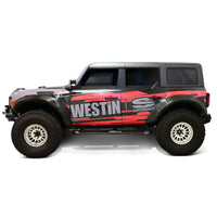 Westin 21-25 Ford Bronco 4dr (Excl. Bronco Sport) AT6 Running Boards - Black