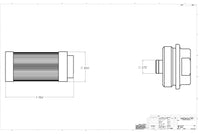 Aeromotive SS Series In-Line Fuel Filter - 3/8in NPT - 40 Micron Fabric Element