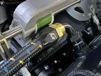 GReddy AN12 150 DEGREE HOSE END SWIVEL BLACK/GOLD ANODIZED