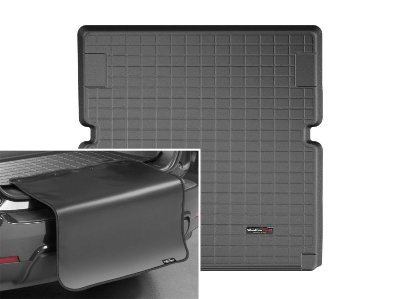 WeatherTech 19-24 BMW X7 40i Cargo With Bumper Protector - Black