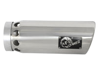 aFe MACHForce XP Cat-Back SS-304 5in Intercooled Exh Tip 5in In x 6in Outx16inL Bolt-On Right (Pol)