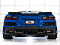 AWE Tuning 2023 C8 Corvette Z06 SwitchPath Cat-Back Exhaust - Diamond Black Tips