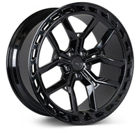 Vossen x Urban UV-X 22x10.5 / 5x120 / ET26 / 72.6 - Gloss Black Wheel  - (Defender - Front)