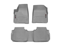 WeatherTech 17+ Cadillac XT5 Front and Rear FloorLiner - Grey