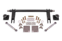 BMR 79-04 Ford Mustang 1.375in Rear Weld-on Anti-roll Bar Kit Hollow - Black Hammertone