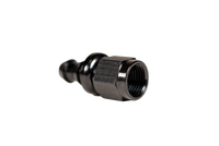 Fleece Performance Universal -6AN Straight to Hose Barb - Black