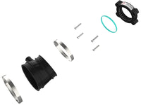 aFe 2020 Vette C8 Silver Bullet Aluminum Throttle Body Spacer / Works With aFe Intake Only - Black