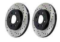 StopTech 02-10 WRX Drilled Left Front Rotor