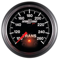 Autometer Elite 52.4mm 100-260F Transmission Temperature Peak & Warn w/ Electronic Control Gauge