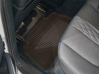 WeatherTech 24-26 BMW X6 Competition 2nd Row Rear All-Weather Floor Mats - Cocoa