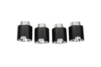Corsa 2020-25 Chevrolet Corvette C8 RWD 4.5in Carbon Fiber Polished Tip Kit (For Corsa Exhaust Only)