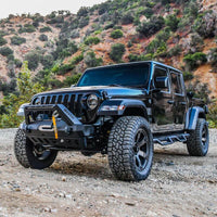 Westin 18-19 Jeep Wrangler JL WJ2 Stubby Front Bumper - Textured Black