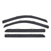 AVS 11-18 Jeep Grand Cherokee (Not L Model) Ventvisor In-Chnl FRT & RR Window Deflectors 4pc - Smoke