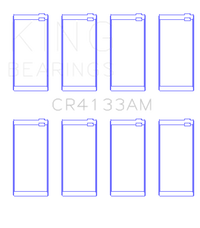 King Engine Bearings Volvo B200/B204/B230/B234 (Size +0.50mm) Connecting Rod Bearing Set