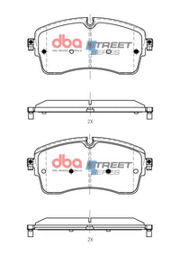 DBA 20-22 Land Rover Defender Street Series Front Brake Pads
