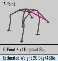 Cusco D1 Chromoly S15 7PT Blue Roll Cage