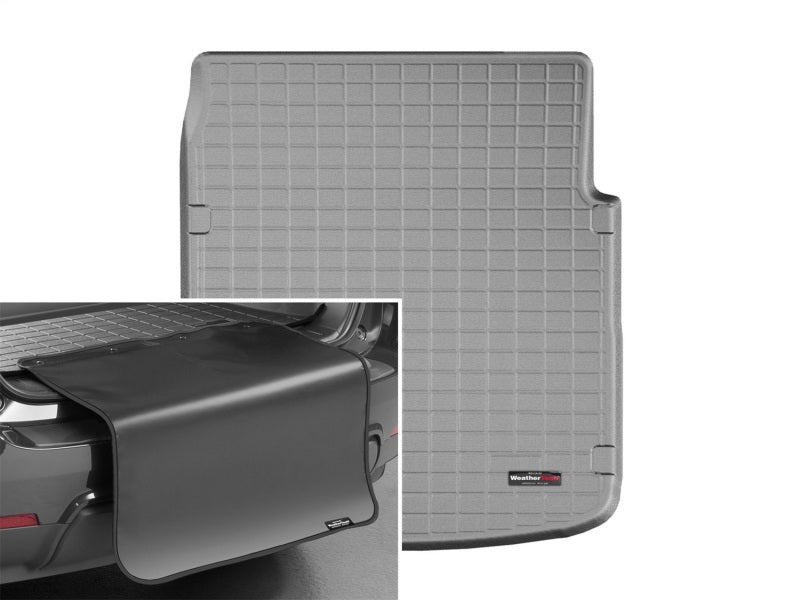 WeatherTech 2012+ Audi A7 Cargo Liners w/ Bumper Protector - Grey