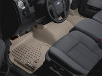 WeatherTech 09+ Ford F-150 Front Floorliner OTH - Tan