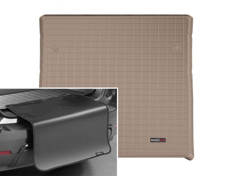 WeatherTech 2009-2013 Volkswagen Routan Cargo Liner w/ Bumper Protector - Tan