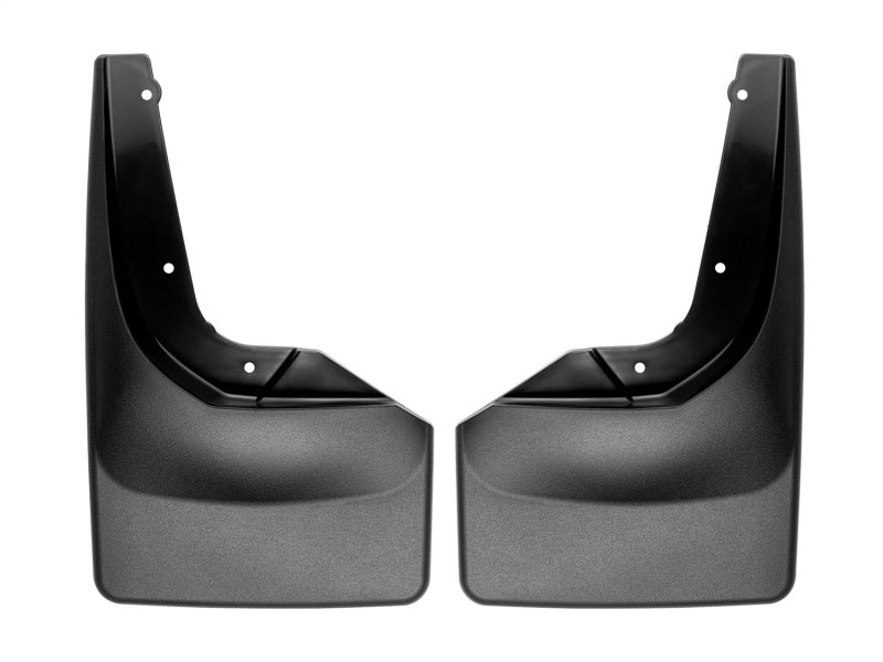 WeatherTech 2017+ Nissan Titan No Drill MudFlaps - Black