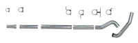 Diamond Eye KIT 5in Catback MFLR RPLCMENT PIPE Single AL: 94-97 FORD 7.3L F250/F350 PWRSTROKE