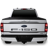 Putco 2021 Ford F-150 Ford Lettering (Cut Letters/Black Platinum) Tailgate Emblems