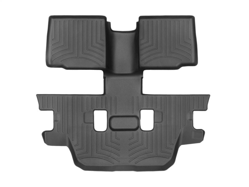 WeatherTech 11-19 Ford Explorer 2nd Row w/o Console Rear FloorLiner - Black