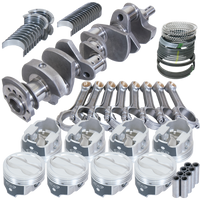 Eagle Chevy LT1350 1Pc 3.750in Crank 5.700in I-Beam Rods -18cc 4.060in Pistons Rotating Assembly