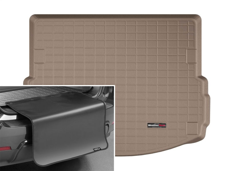 WeatherTech 2020+ Land Rover / Range Rover Discovery Sport Cargo With Bumper Protector - Tan