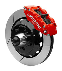 Wilwood 88-98 GMC Truck C1500/C2500 Narrow Superlight 6R Front Truck Kit 14.00in - Red