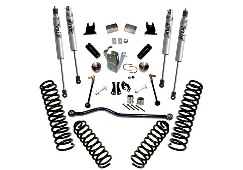 Superlift 07-18 Jeep Wrangler JK 2 Door 4in Lift Kit w/ Fox Shocks