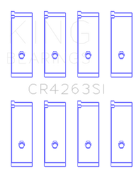 King Engine Bearings Toyota 1ZZ-FE Rod Bearing Set - Size +.25mm