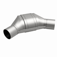MagnaFlow Universal Catalytic Converter 2 inch Angled O/O PC2 Front